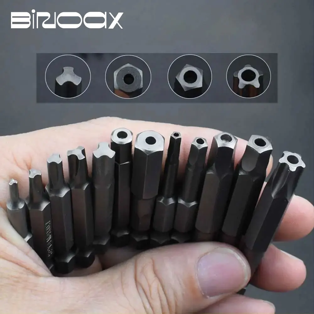 Binoax 50mm śrubokręty magnetyczny Torx w stylu Y 5 punkt 1/4 