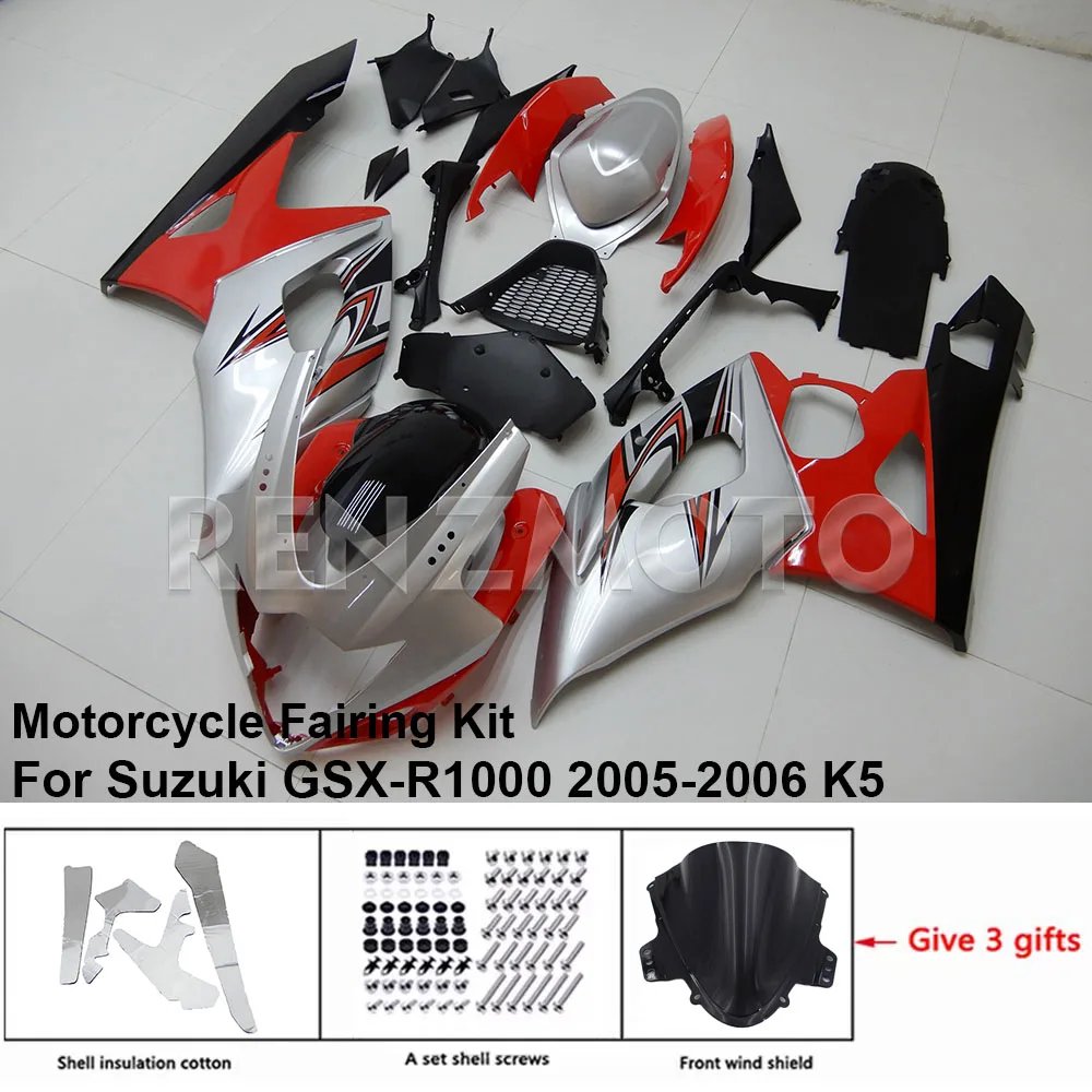

For SUZUKI GSXR 1000 K5 K6 2005-2006 Fairing R/Z S5A01 Motorcycle Set Body Kit Decoration Plastic Guard Plate Accessories Shell