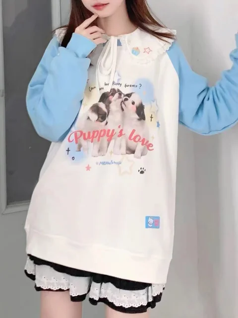 Cat Print Long Sleeve Top 6