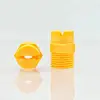 10 pcs 1/8" 1/4" 3/8" 1/2"plastic  PP vee jet flat fan spray nozzle 3