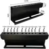 Detailing Brush Holder Spray Bottle Storage Rack Alloy Car Brush Organizer For Auto Cleaning Detailing Tools Storage Garage Tool 6