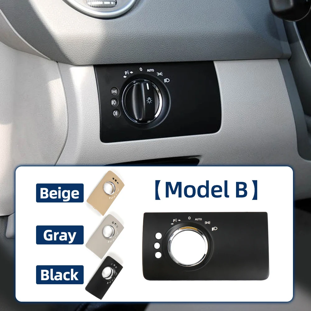 LHD Interior Car Dashboard Headlight Head Lamp Switch Repair Cover Panel Trim For Mercedes Benz ML GL W164 2005-2011 1645450304