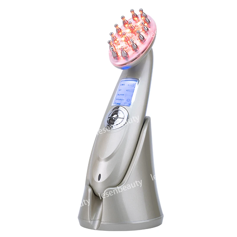 

Electric Scalp Massage Comb Infrared Red Light Anti-Hair Loss Treatment Instrument EMS Hair Care Instrument Home Hair Care Tools