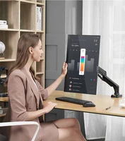 2021 NORTH BAYOU F80 sprężyna gazowa 17-30 calowy ekran LED Monitor LCD uchwyt do montażu ramienia ergonomiczny amortyzator gazowy Flexi mocowanie obciążenia 2 ~ 9kgs 5