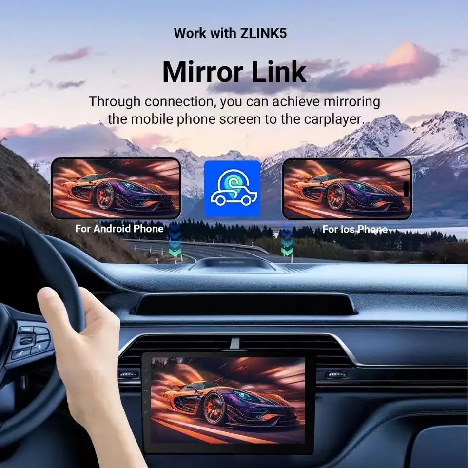 Radio Multimedia para Auto Android 16 para Renault Logan 1, Sandero 2009 2010 2011 2012 - 2015, Largus, Dacia Duster, Reproductor Estéreo con Carplay 4