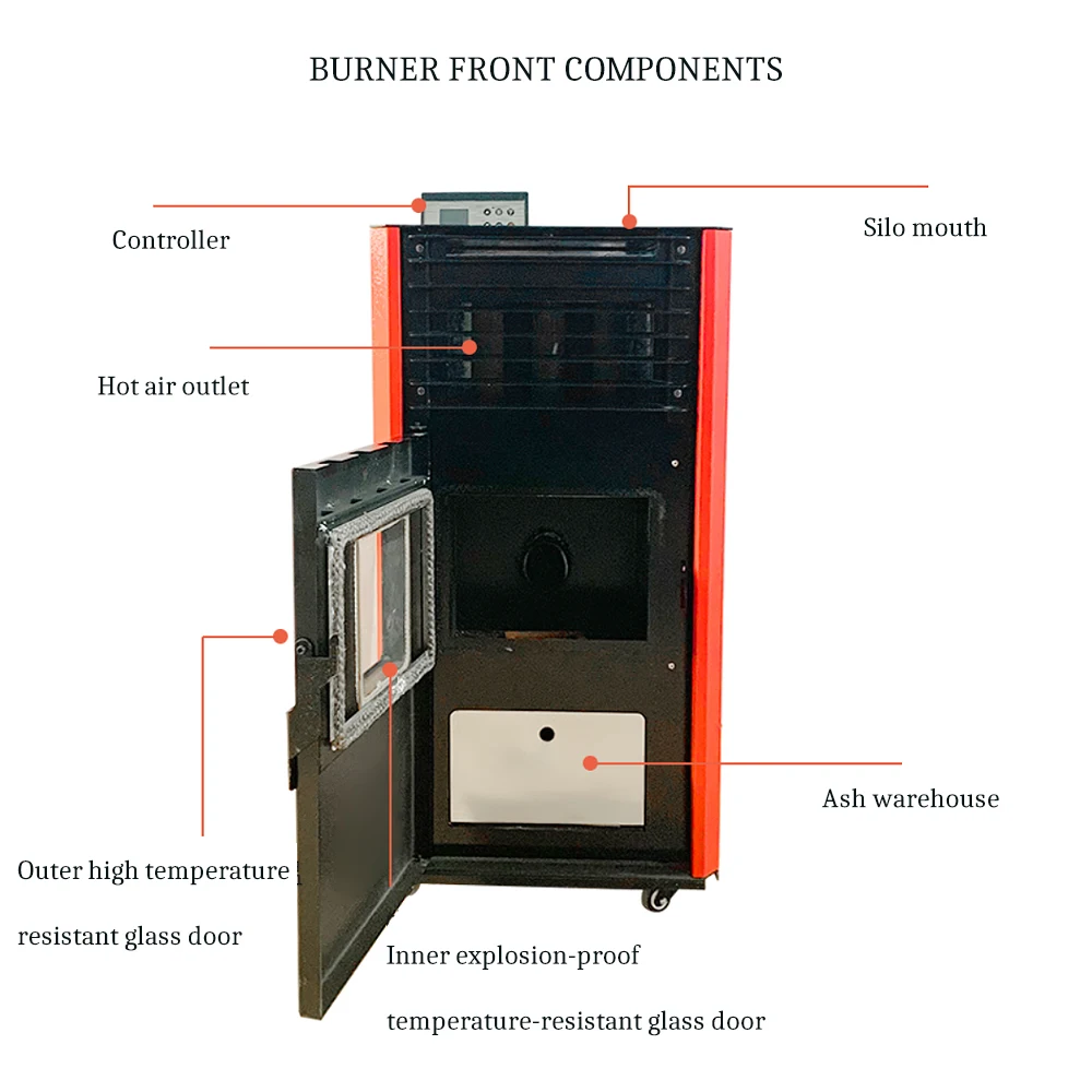 Intelligent Environmental Protection Biomass Pellet Fuel Heating Furnace  Burning Pellets Small Smokeless Sousehold Heating - Garden Hoses -  AliExpress