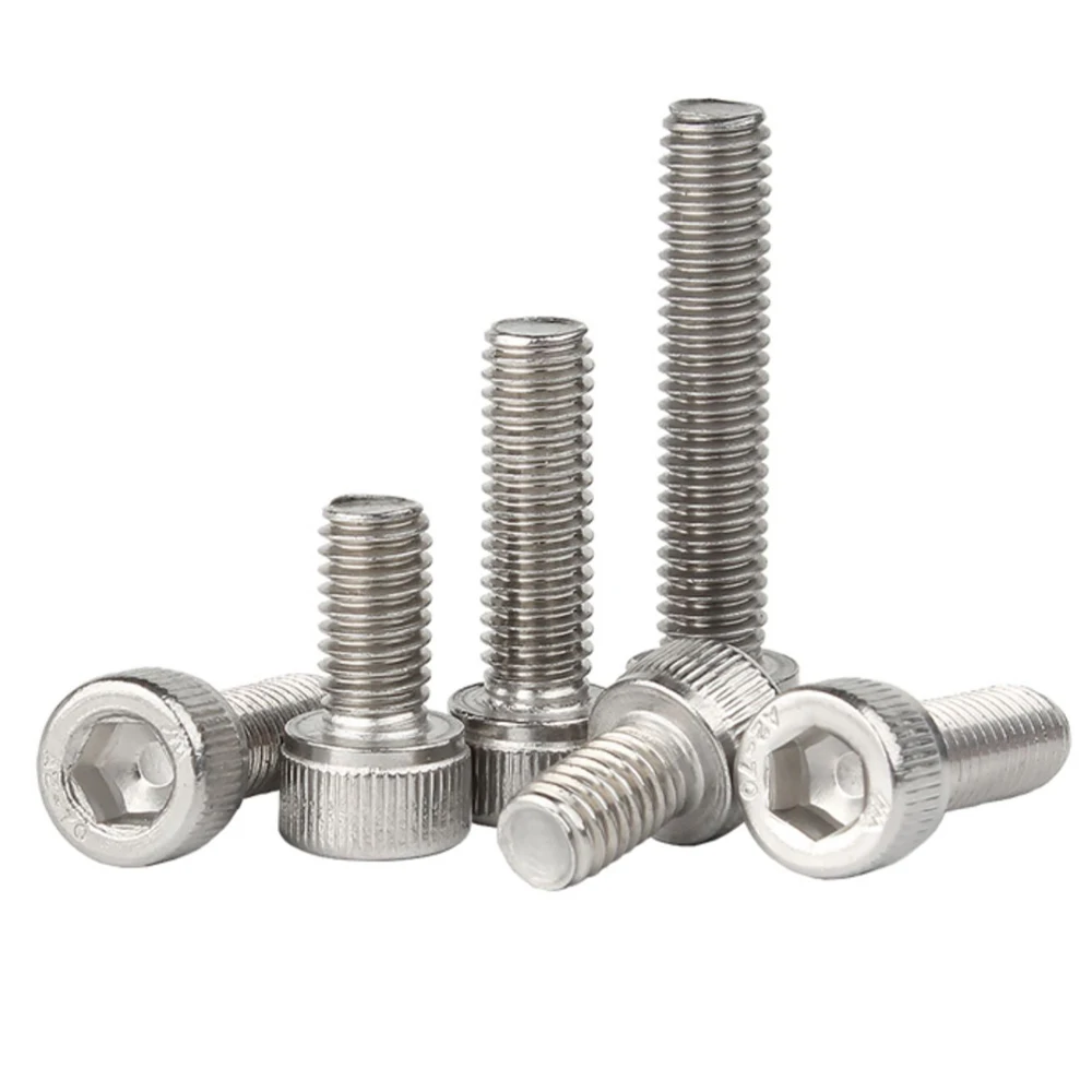M1.6 M2 M2.5 M3 M4 M5 M6 M8 A2-70 304 Stainless Steel grade 12.9 steel Hexagon Hex Socket Head Cap Allen Bolt Screw 5/10/50Pcs