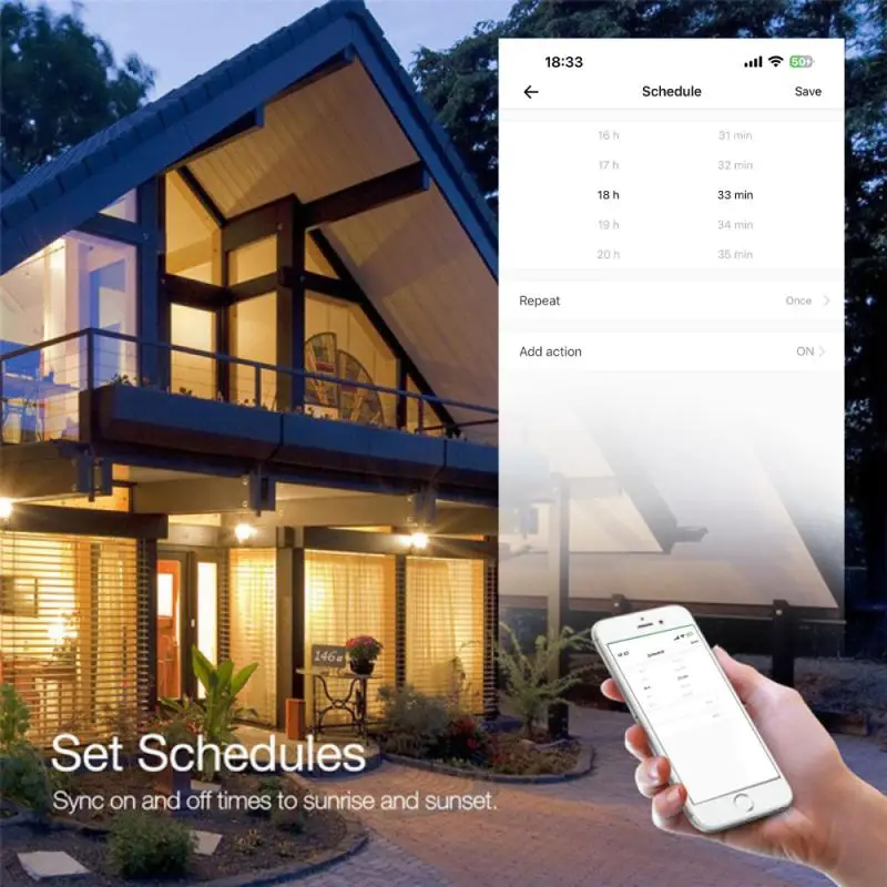 EWelink WiFi Ʈ  20A EU ÷   Ÿ̹  Smartlife   Alexa Yandex Google Ȩ Բ ۵