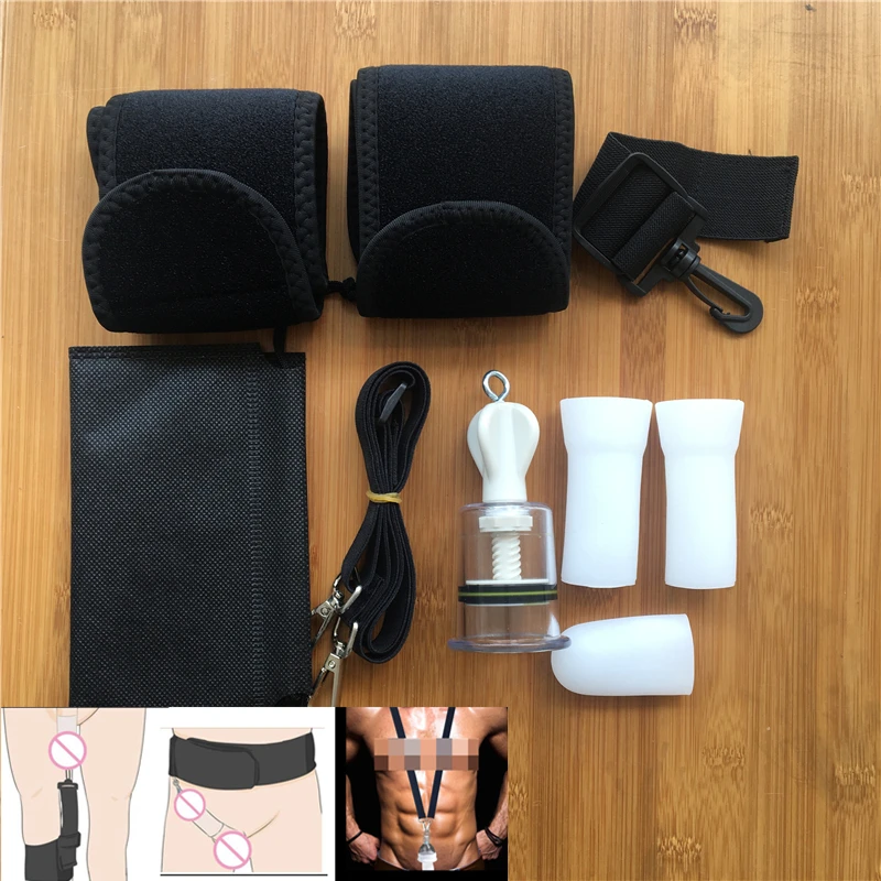 Penile Traction Devices for Men Massage Kit Endurance Training Device  Massage Bracket Kit Physical Increase Size Extender Stretcher Kit Men's  Penis