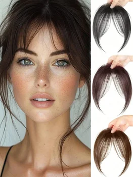 Clip-In Middle Part Bangs 1