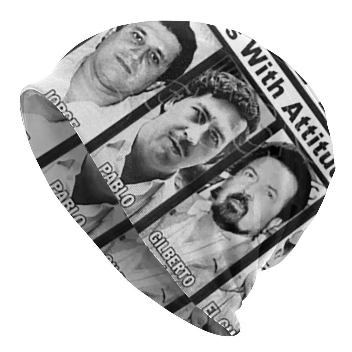 Pablo Escobar Cartel Cappelli Cofano Autunno Inverno Outdoor Nwa Skullies Berretti Cappello Per Uomo Donna Cappello Lavorato A Maglia Caldo Doppio Uso