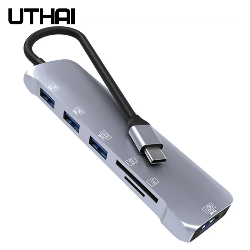 

Док-станция UTHAI, USB 3,0, SD-карта