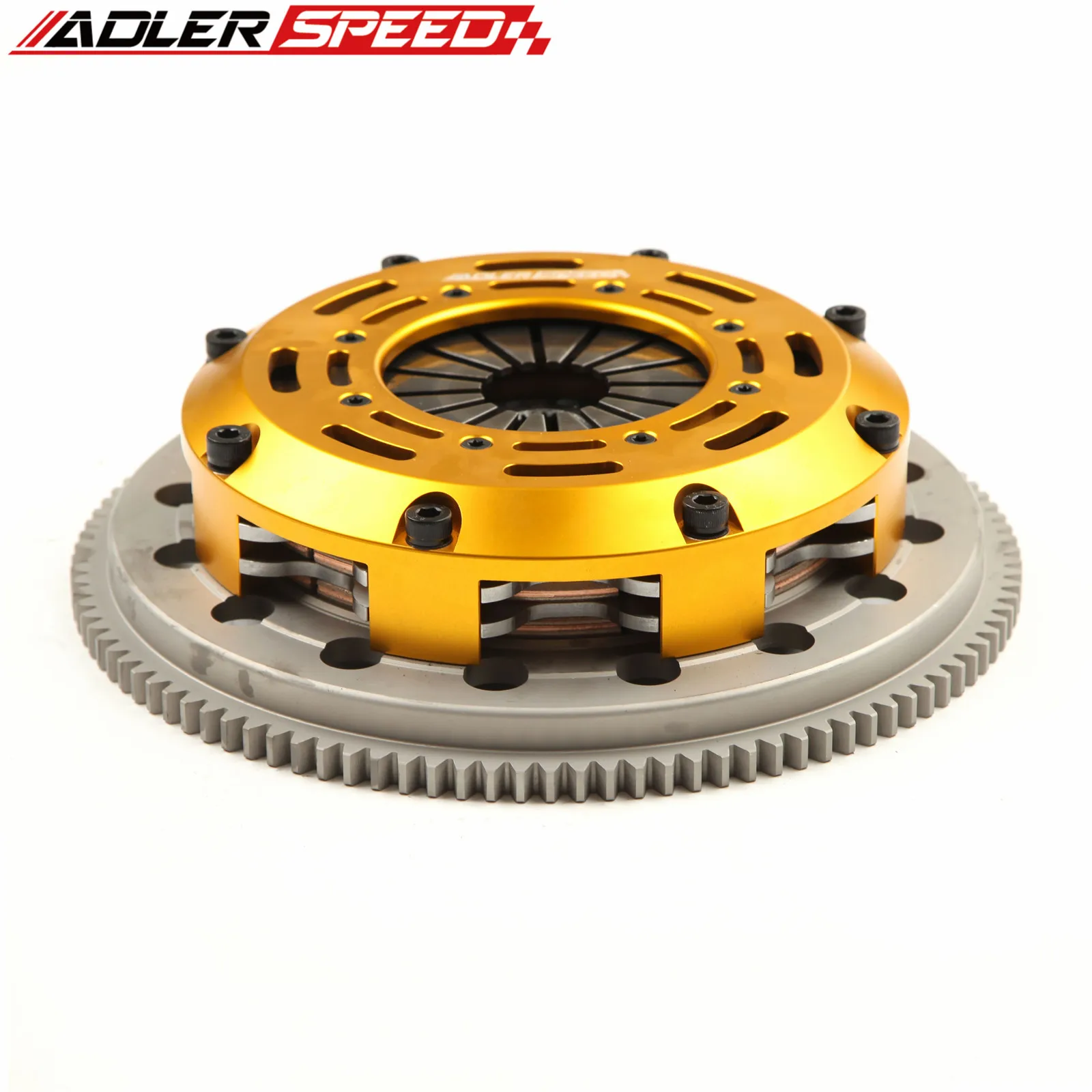 Adlerspeed Racing Clutch Twin Disc Medium Per Nissan 240Sx 2.0L Sr20Det Dal 1989 Al 98