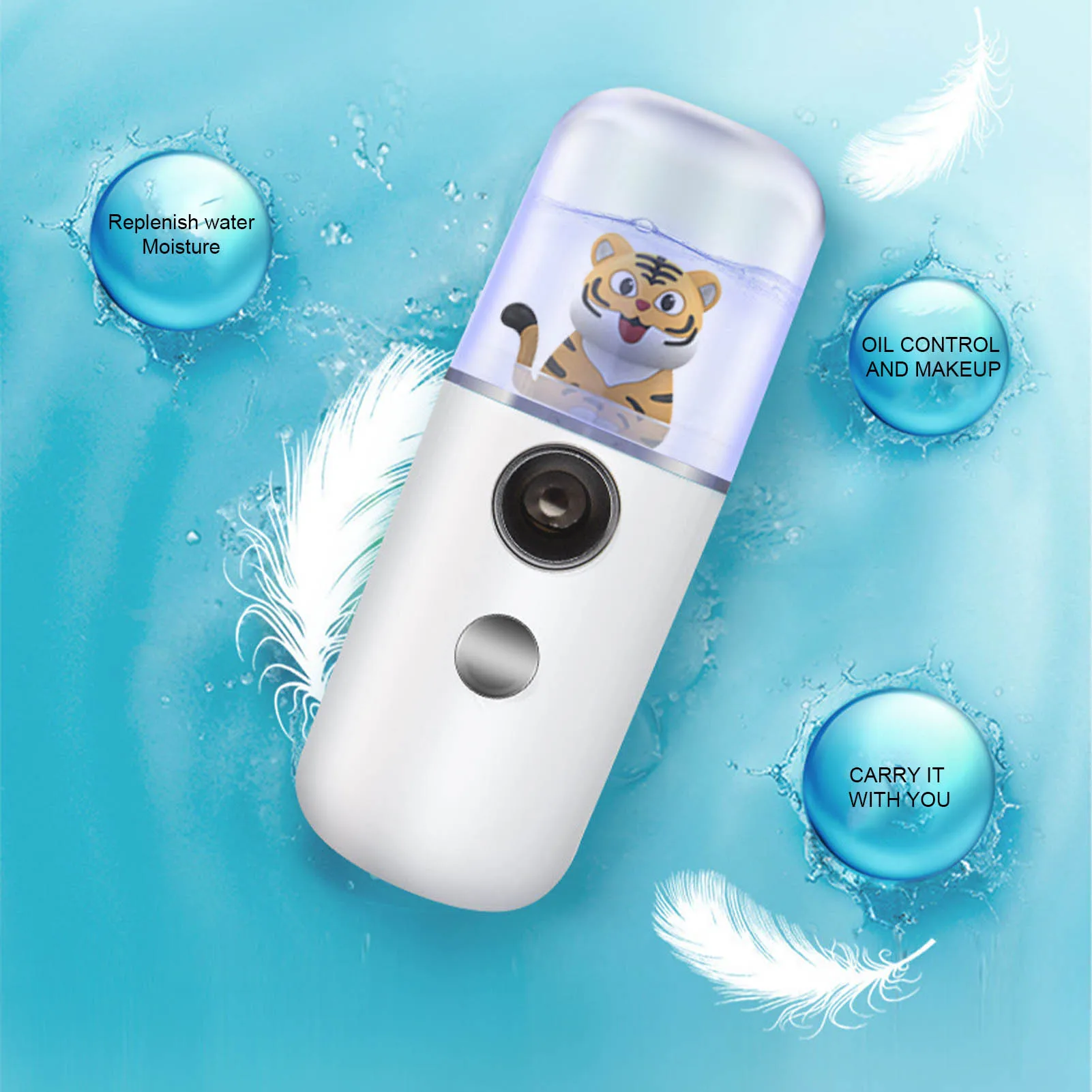 Face mister Face mister 30 Ml mini face humidifier handy facial sprayer moisturizing for daily makeup skin care eyelash extensions