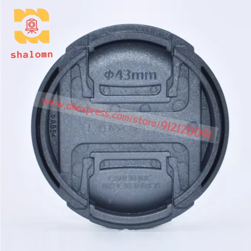 새로운 E-43 렌즈 캡 E43 렌즈 커버 (캐논 EFM 22mmf2 32 1.4 RF 16f2.8 50 1.8 43mm 렌즈 용)
