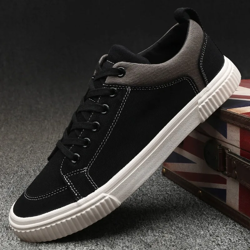 Men's Canvas Shoes Fashion Outdoor Casual Shoe 2025New Breathable Sneakers Luxury Vulcanize Shoes for Men Skateboard Shoes Tenis - 6