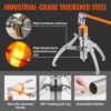 VEVOR Hydraulic Gear Puller, 5/15 Ton Bearing Pulling Separator,2 or 3 Jaws Puller,Vertically & Horizontally for Pulling Hubs 3