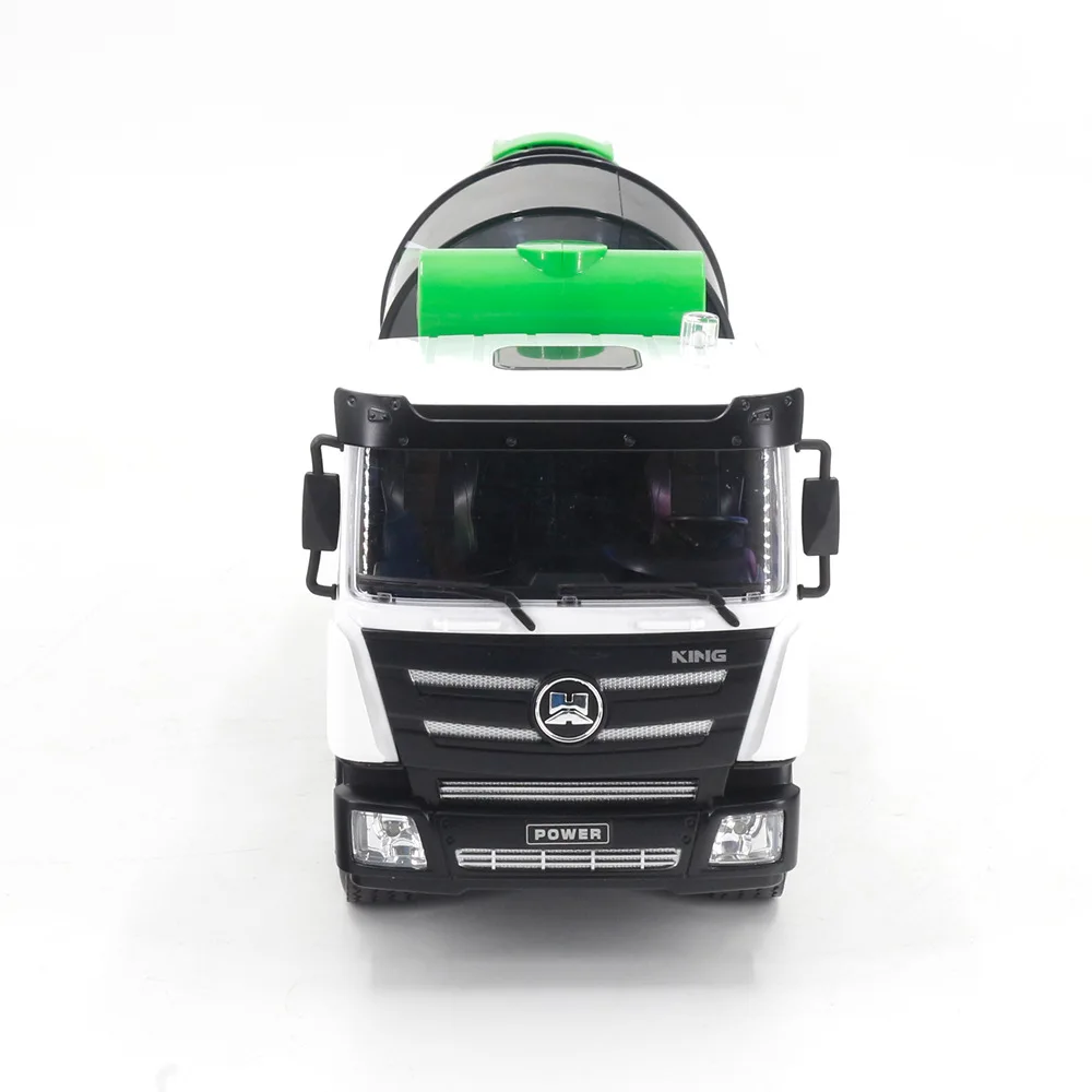 Huina 1:18 Nine-Channel Remote Control Mixer Truck Engineering Car Toys Wireless Electric Remote Control Car Engineering Car Mod 4