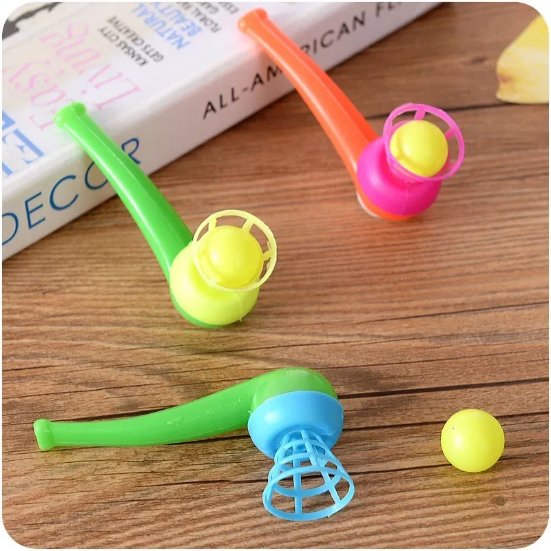Magic Floating Ball Game Kids Gift Toys Kids Party Favor Blow Pipe Balls Pinata Toy Party Loot Bag Fillers Birthday 10/5/3/2/1pc childrens toys flying toy