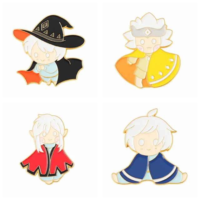 Demon Slayer HUNTERXHUNTER Enamel Pin Anime Characters 5pcs/Sets Suits Brooches Badge Backpack Gift Friends Jewelry Wholesale style-16