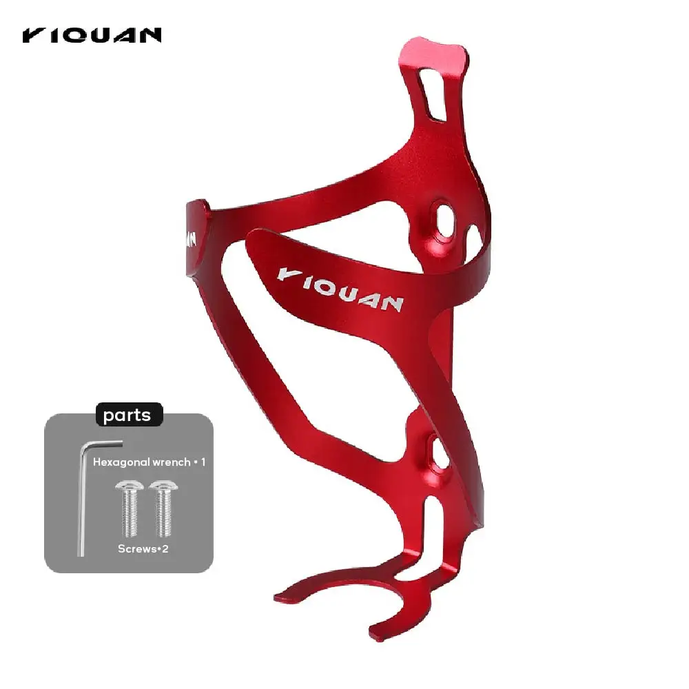MTB Bike Water Bottle Holder-Lightweight Alloy Aluminum Bike Water Bottle Cage Bicycle Cup Holder for Road & Mountain
