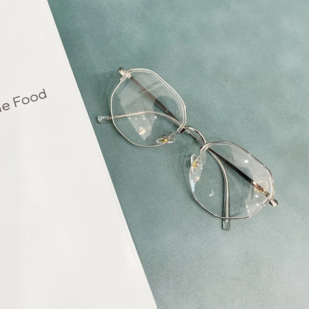 2021 New Anti-blue Myopia Glasses Women&Men Big Oversized Glasses Frame Nearsighted Prescription Glasses -1.0,-1.5,-2.0 To -6.0 3