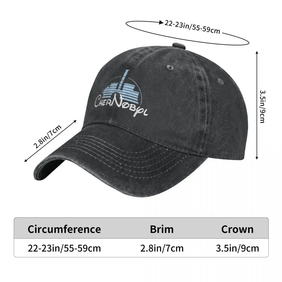 핵 재해 체르노빌 괴짜 우크라이나 방사선 봄 여름 모자 야구 모자 빈티지 모자 씻어 면화 Casquette Gorras