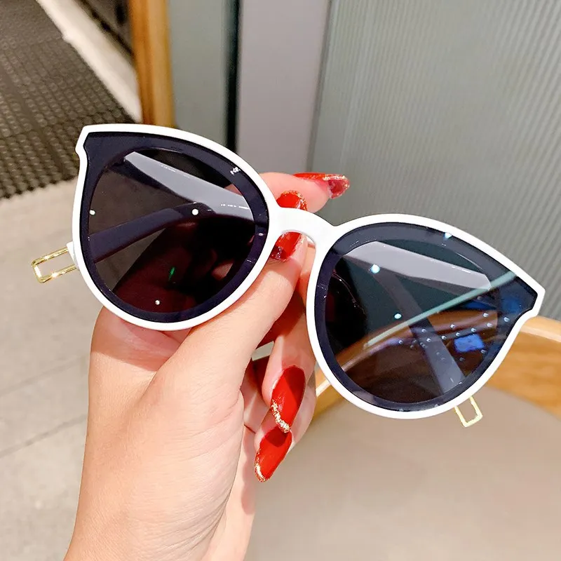 New Fashion Sunglasses Girls Boys Brand Round Vintage Children Sun Glasses Baby Shades Mirror Goggles Eyeglasses UV400_voghion.com