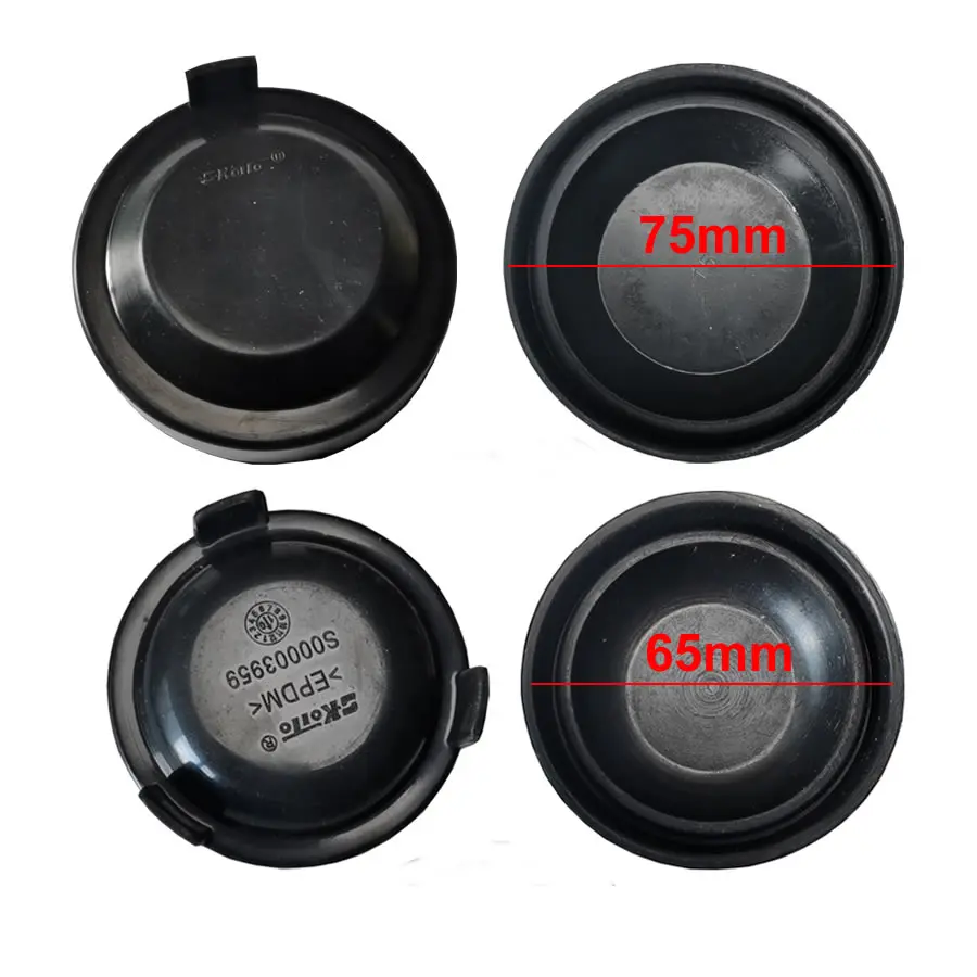 

For VW Passat 2011-2015 Halogen Low Beam Light Dust Cover Waterproof Dustproof Rubber Headlight Rear Seal Cap 65mm 75mm 1pcs