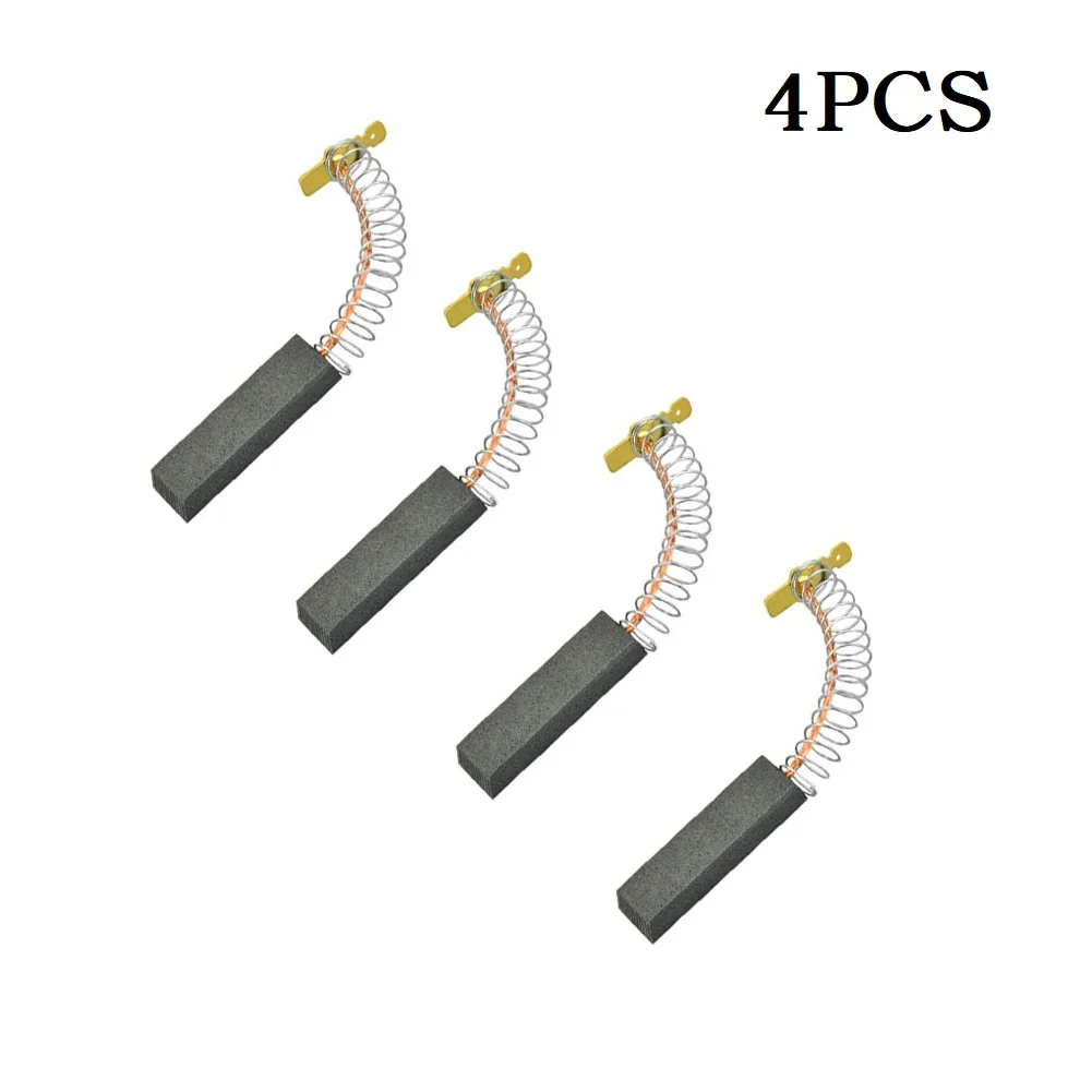 

For Siemens Carbon Brushes Carbon Gold Tone Metal For Siemens Washing Machine Carbon Brush 5X12.5X36mm 4-piece Set