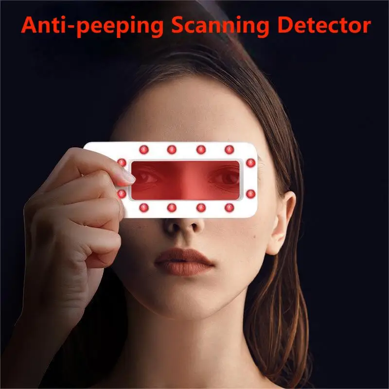 Anti-camera/anti-recording Detector Large Window 360&deg; 3D Scanning Detection Pinhole Camera/listening-in Device for Hotel Car Etc