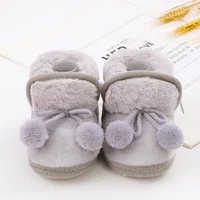 Babies' Soft-soled Toddler Shoes Baby Boy Girl Cotton-padded Shoes Infant Snow Boots Baby Crib Shoes 2