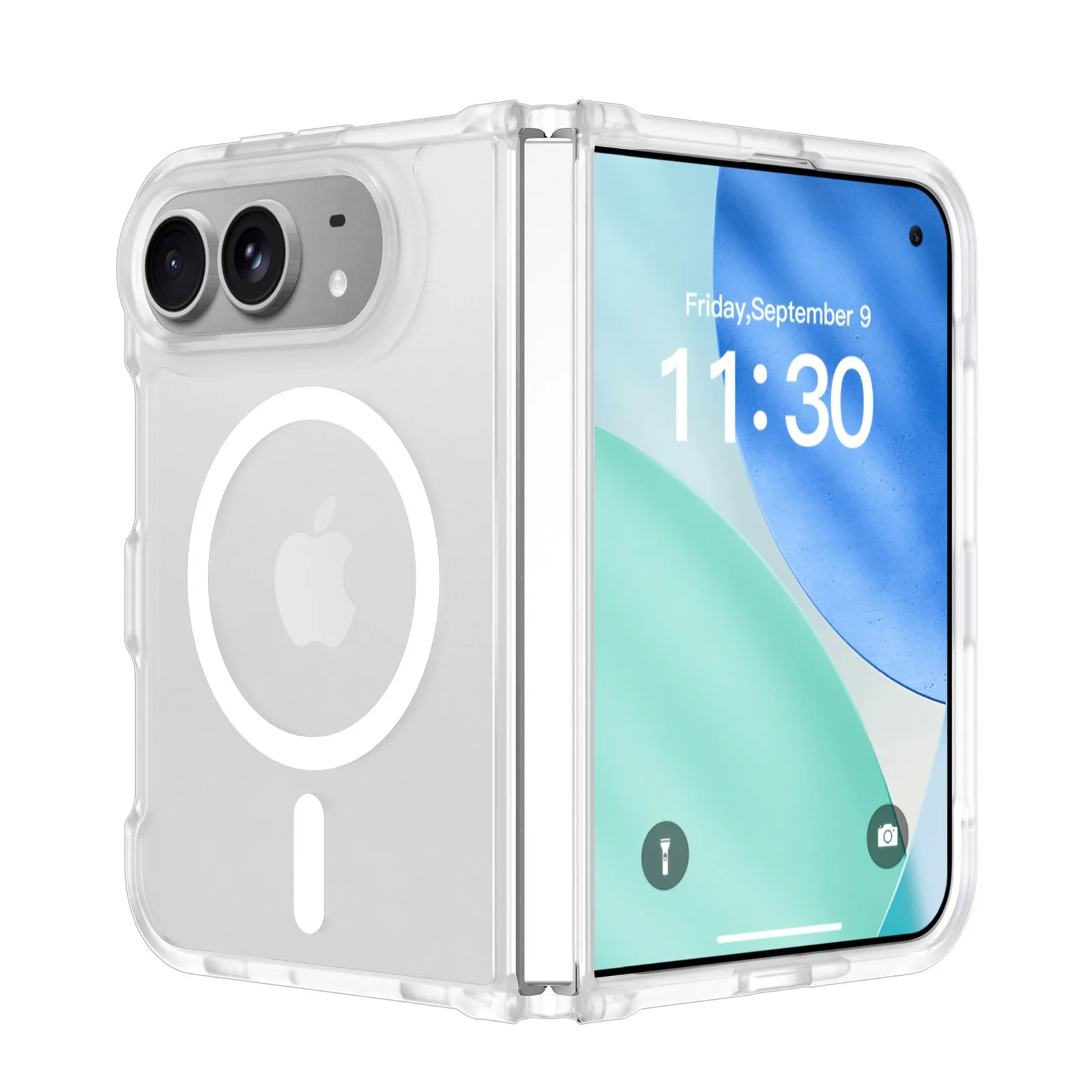 Translucent Magnetic Hard Back Case with Matte Finish