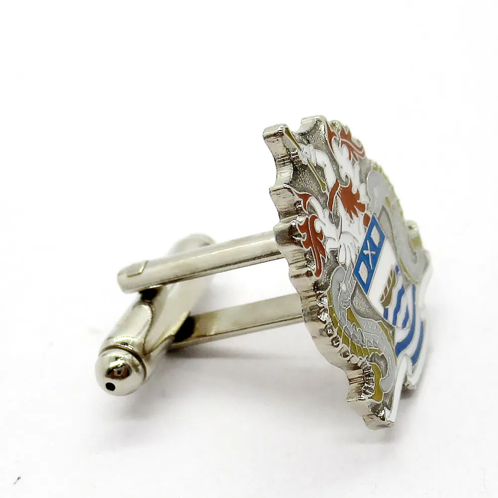 Metal Silver Cufflinks for Men's Clothing Personalized China