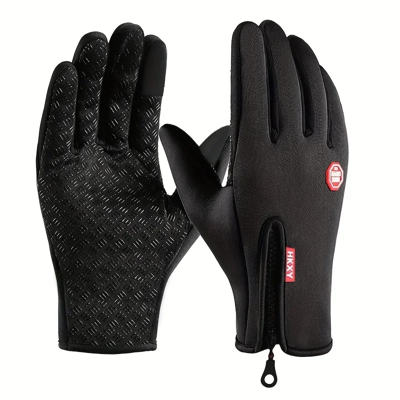 Winter Gloves For Men Women Touchscreen Warm Outdoor Cycling Driving Motorcycle Cold Gloves Windproof Non Slip Gloves 5