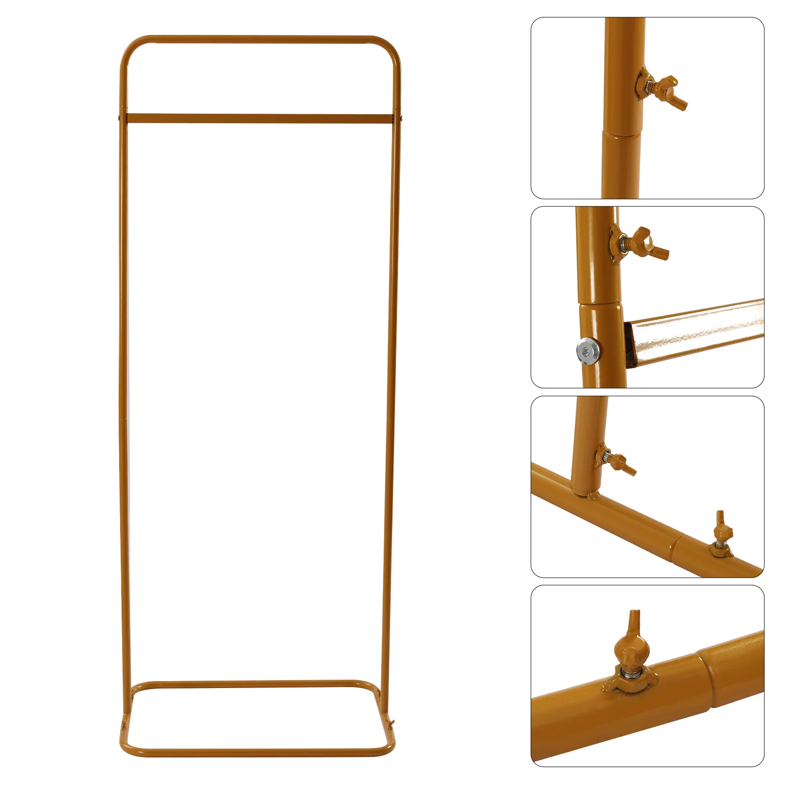 4.9 Feet Gold Wedding Sign Stand Welcome Reception Sign Frame Floral Display Rack Guest GuideCeremony Decorations