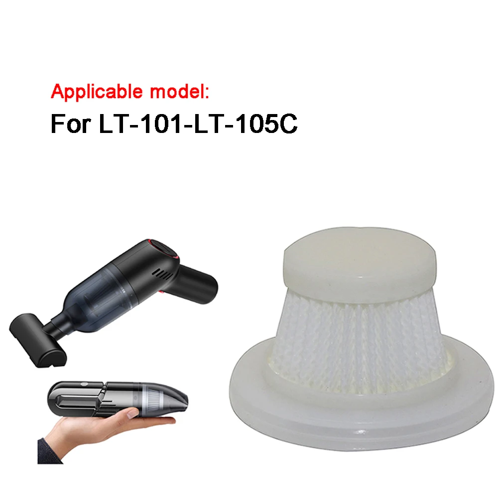 Car Vacuum Cleaner 2PC Nonwovens Filter Element Filter Vacuum Cleaner Element Home Car Cleaning Tools For LT-101-LT-105C