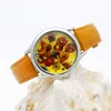 Shsby Luxury Brand Woman Watch Leather Strap Watch For Women Elegant Ladies Watch Sweet Flower Quartz Wristwatch Girls Gift 4 3