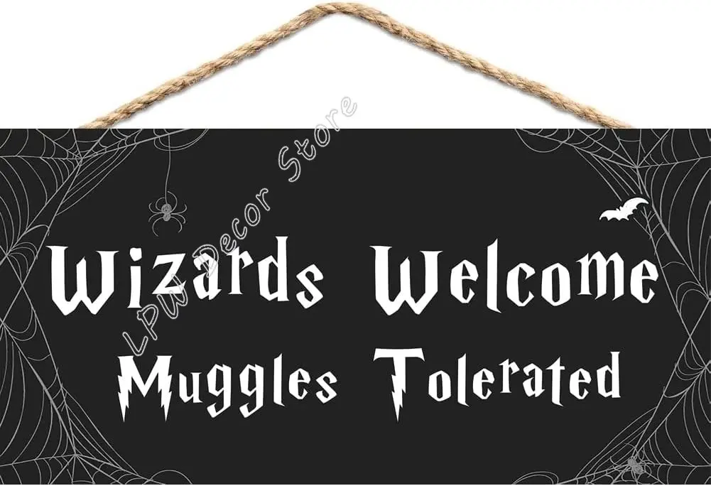 Felpudo Harry Potter Wizards Welcome, Muggles Tolerated