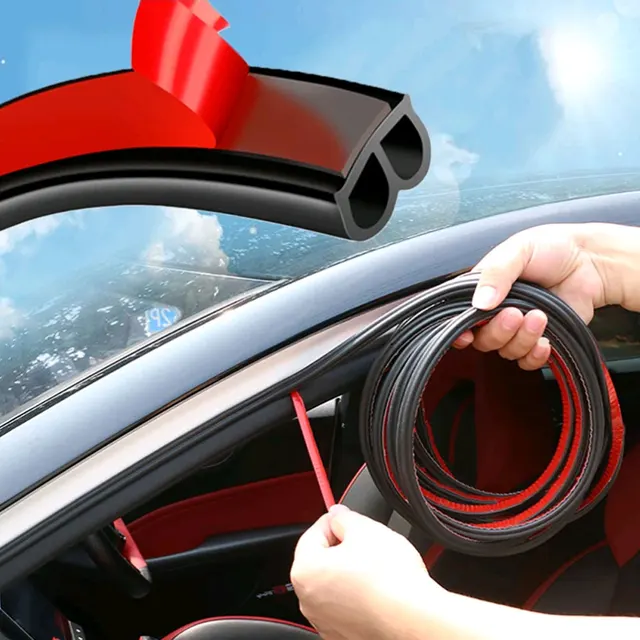 CTRICALVER - Guarnizione Proteggi Portiera Auto | 8m Bianco | PVC A Forma Di U | Antigraffio - Foto 8