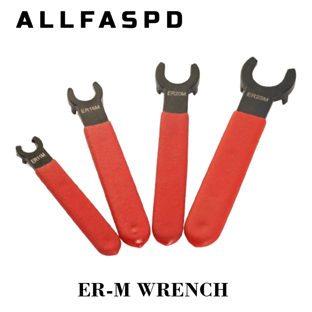 ER Spanner M Type ER8 ER11 ER16 ER20 ER25 Wrench CNC Lathe Tools Collet Chuck Nut CNC Milling Machine