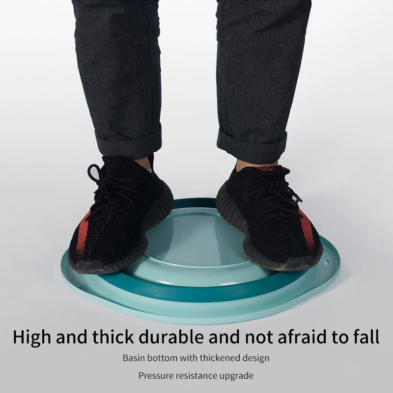 Silicone Foldable Washbasin For Travel Portable Washbasin For Home Use Foldable Bucket Bathroom Hanging Bathtub folding wash basin,collapsible wash basin,foldable wash basin,folding storage bucket