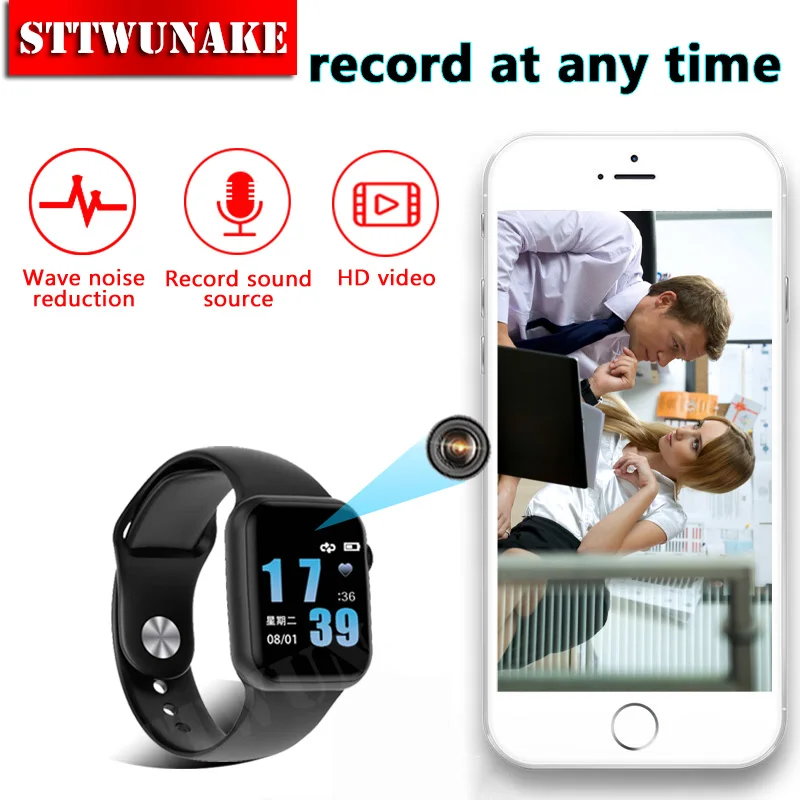 Nascosto Espiao Mini Camera Watch1080P Hd Dv Professional Digital Voice Video Recorder Bracciale Dittafono Small Micro Sound Home Security