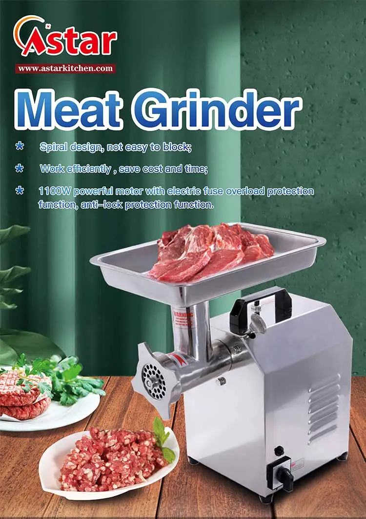 Model 22 Commercial Stainless Steel Meat Grinder Meat Mincer Meat Processing Machinery 2