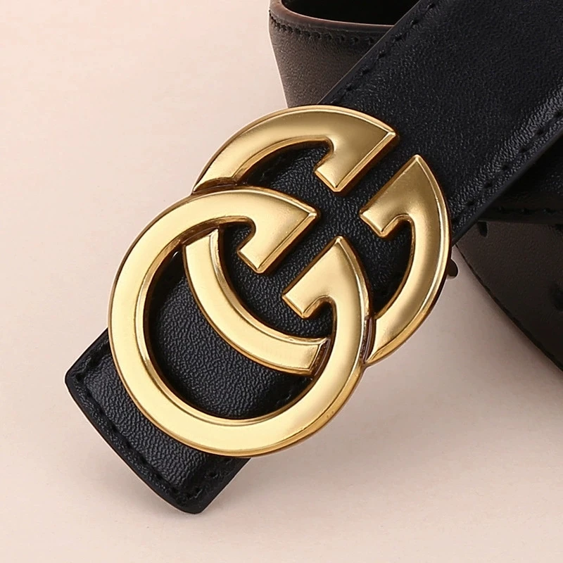 Women's Premium Leather Belt - Elegant, Stylish & Versatile Accessory for Business and Casual Outfits
