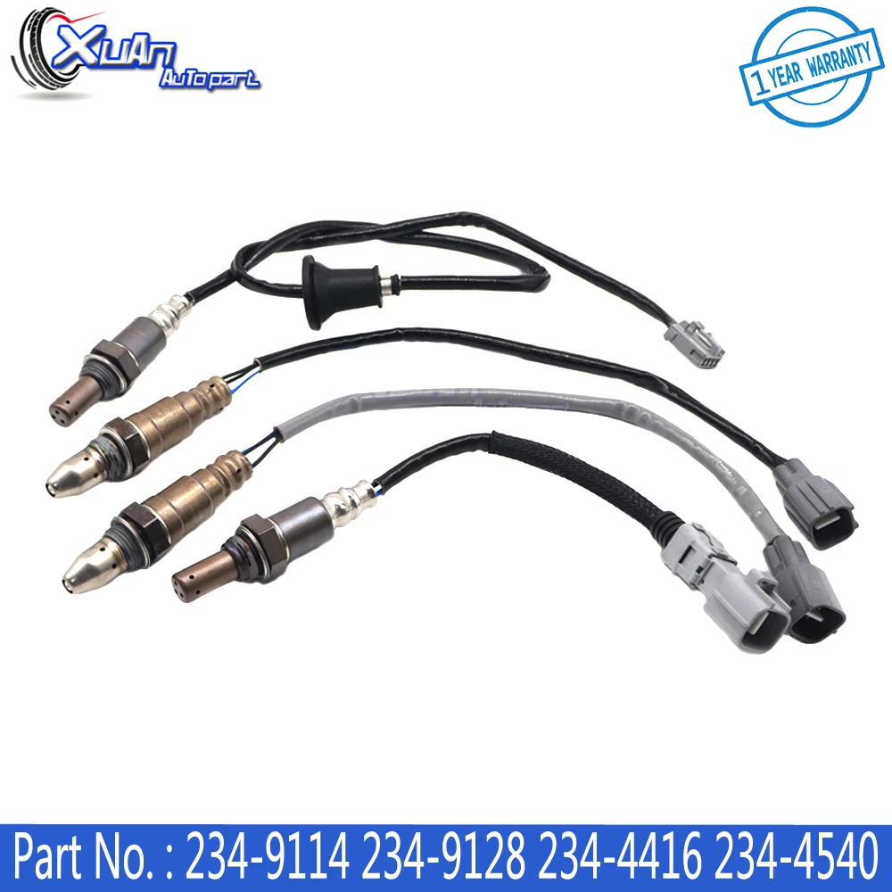 

XUAN Front Rear Air Fuel Ratio Lambda O2 Oxygen Sensor 234-9128 234-9114 234-4540 234-4416 for Toyota Sienna 3.5L FWD 2012-2014