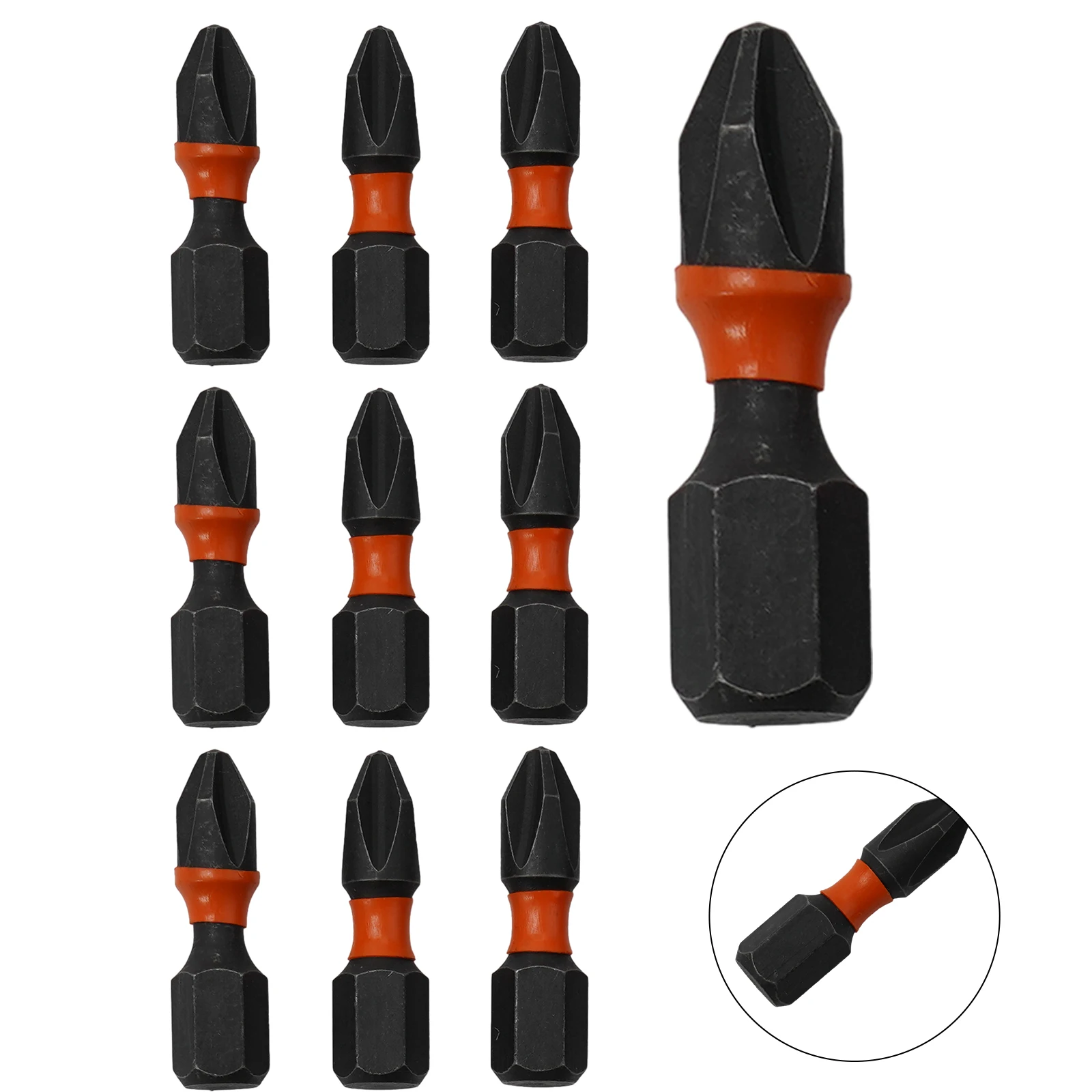 

Universal Screwdriver Screwdriver Bit Hand Repair Tools 25mm PH2 Alloy Steel Impact Screwdriver Bits Magnetic Bit