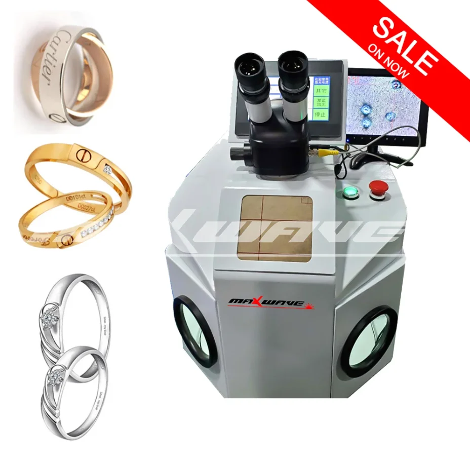 Jewelry Laser YAG Welder 200W DIY Gold Silver Platinum Jewelry Laser Spot Welding Soldering Repairing Machine 2
