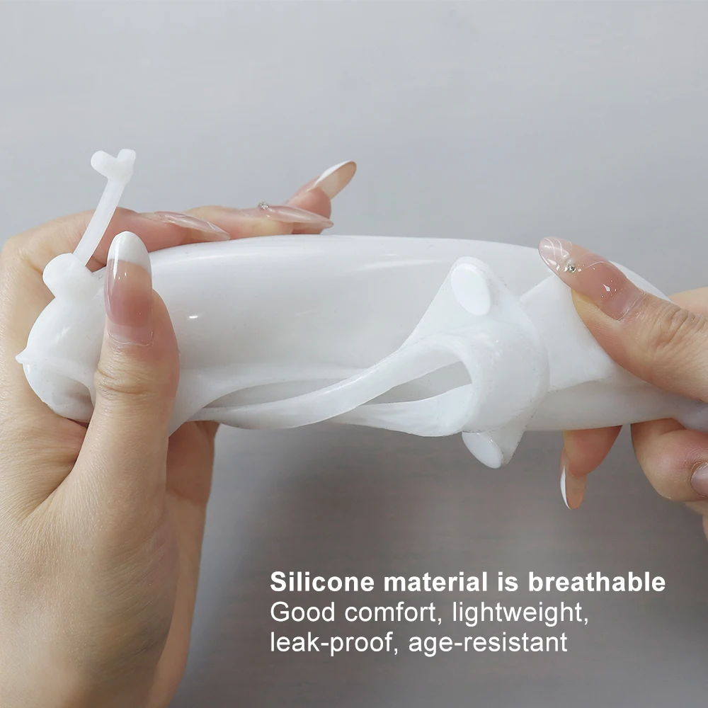 Silicone Urinal Collector Reusable for Male and Elderly Urine Bag Adults Urinal Urine Bedridden Urinary Incontinence Care