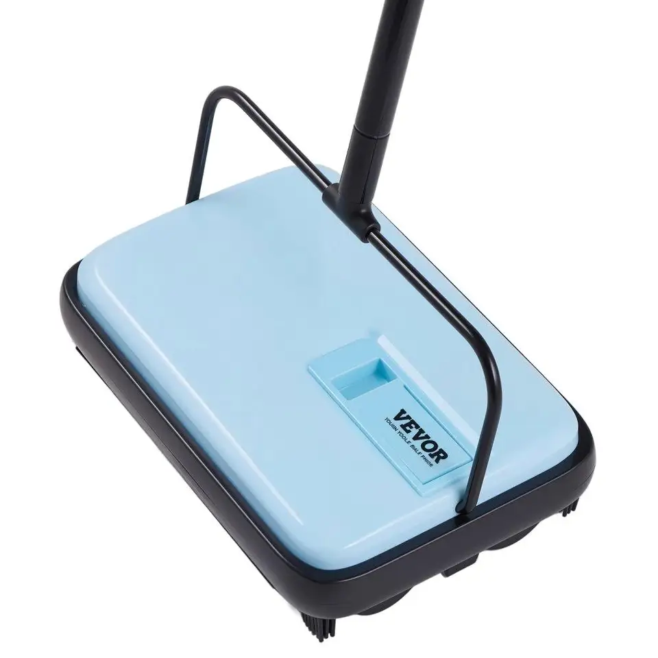 Manual Carpet Sweeper Non Electric Floor Cleaner